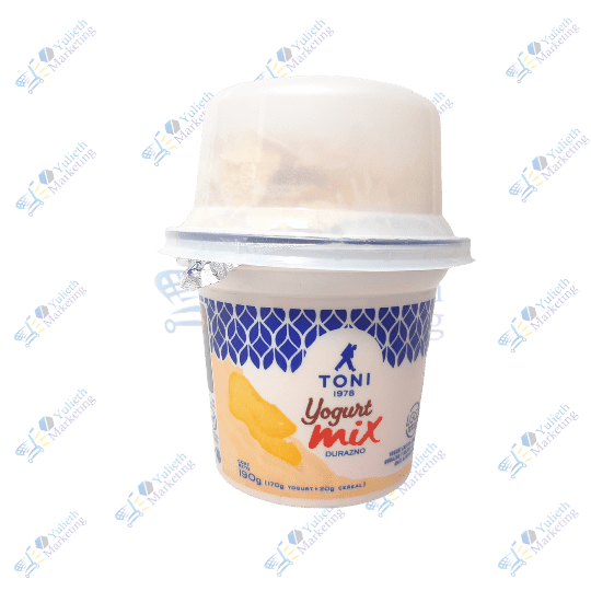 Toni Yogurt Mix con Cereal Durazno 190 gr