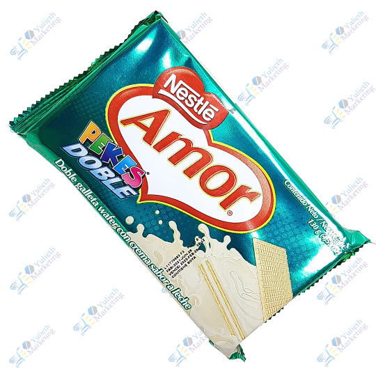 Nestlé Amor Wafer Pekes Doble Galleta de Leche 130 gr
