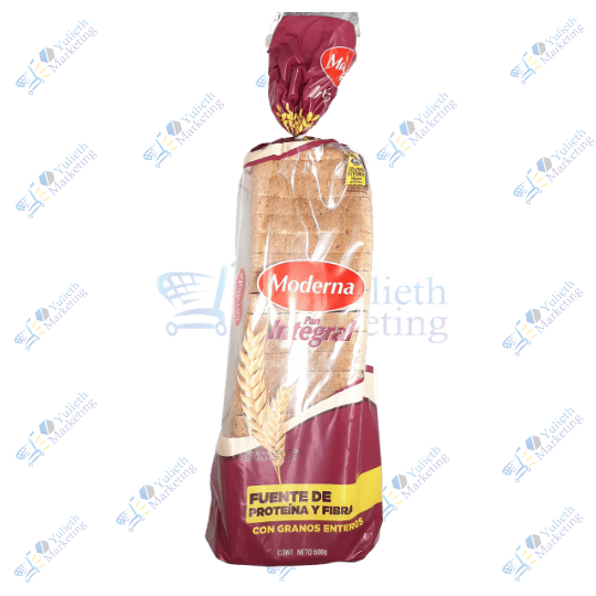 Moderna Pan Integral Familiar Pack 20u Rebanadas 600g