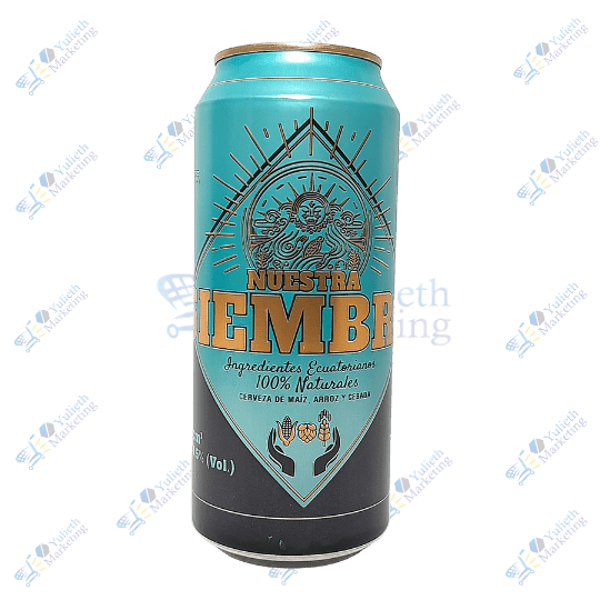 Nuestra Siembra Cerveza en Lata 473 ml