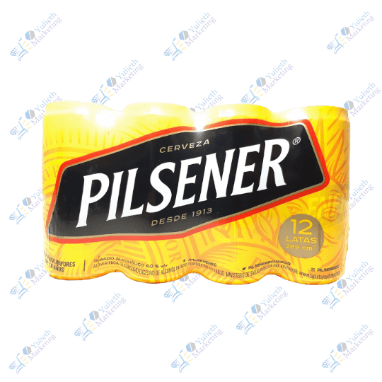 Pilsener Cerveza en Lata Pack x 12u 269 ml