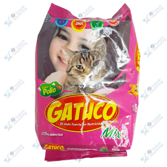 Gatuco Comida para Gatos Sabor a Pollo 450 g