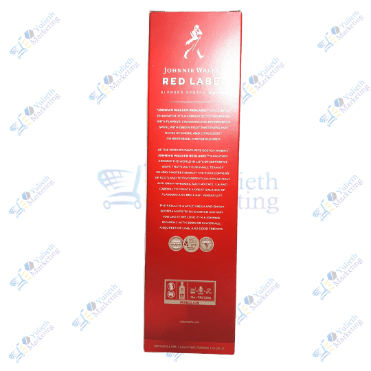 Johnnie Walker Whisky Red Label 750 ml 4 Johnnie Walker Whisky Red Label 750 ml