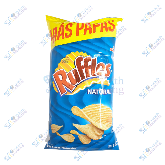 Frito Lay Ruffles Papas Fritas Natural 147 gr