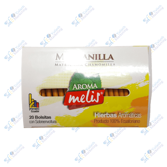Aroma Melis Te Hierbas Aromáticas Manzanilla Pack 20u 24g