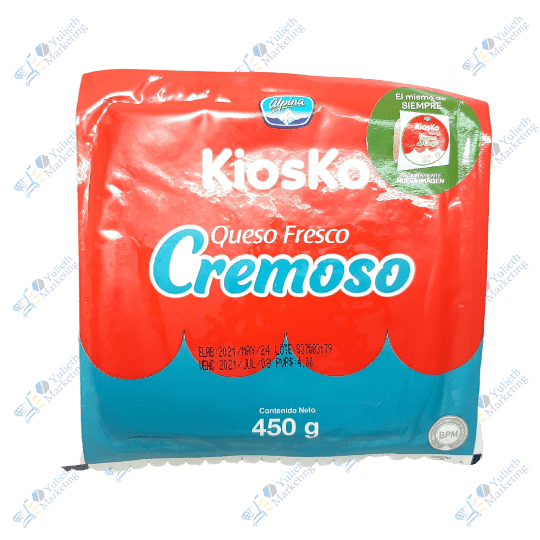 Kiosko Del Campo Queso Fresco Cremoso 450 g 1 Kiosko Del Campo Queso Fresco Cremoso 450 gr
