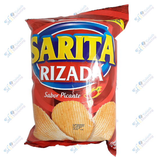 Inalecsa Sarita Rizada Snack Papas Fritas Picantes 100 g