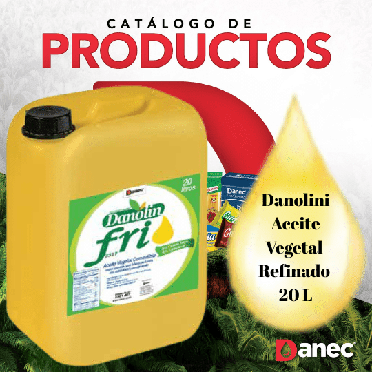 Danec Danolini Aceite Vegetal Refinado FRI 3317 Bidón BID20L