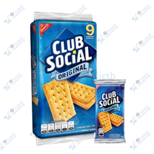Nabisco club social original galletas de sal Pack x 9 u 234 g