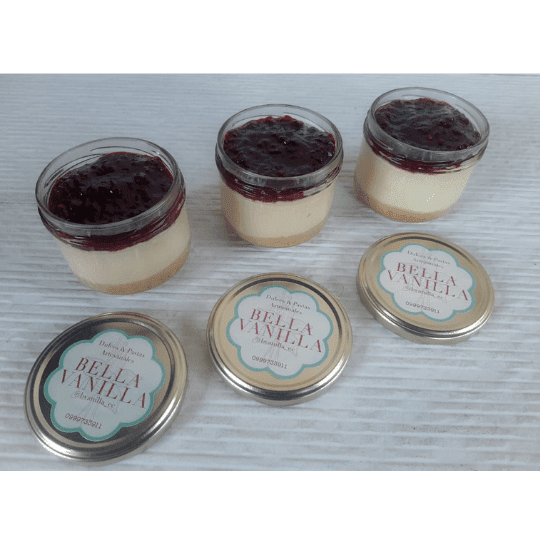 Bella Vanilla Postres Personales en Vaso de 300 ml