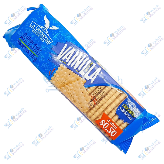La Universal Galleta de Vainilla Taco 130 g 1 La Universal Galleta de Vainilla Taco 130 g