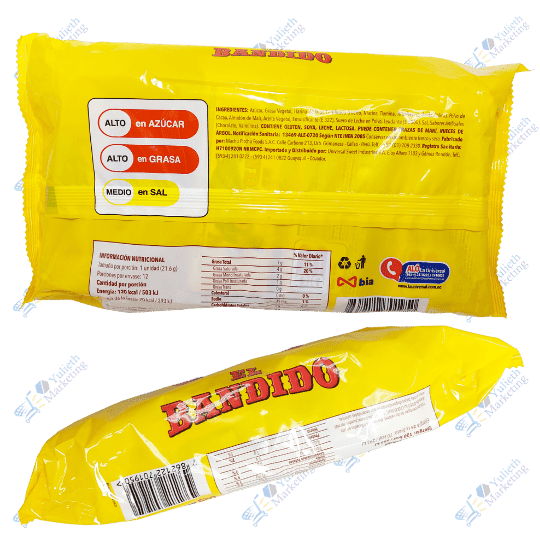La Universal El Bandido Galletas Dulces Wafer de Chocolate 21,6 g Kitx12u 259,2 g 2 La Universal El Bandido Galletas Dulces Wafer de Chocolate 21.6 g Kitx12u 259,2 g