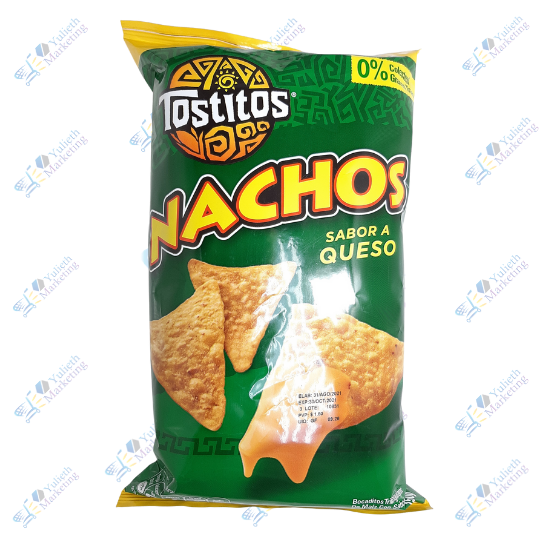 Inalecsa Tostitos Nachos Queso Snack Bocaditos de Maíz 150 g