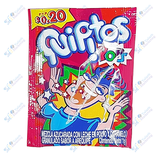 Quipitos Pops Caramelo en Polvo Arequipe 11 g 1 Quipitos Pops Caramelo en Polvo Manjar 11 gr