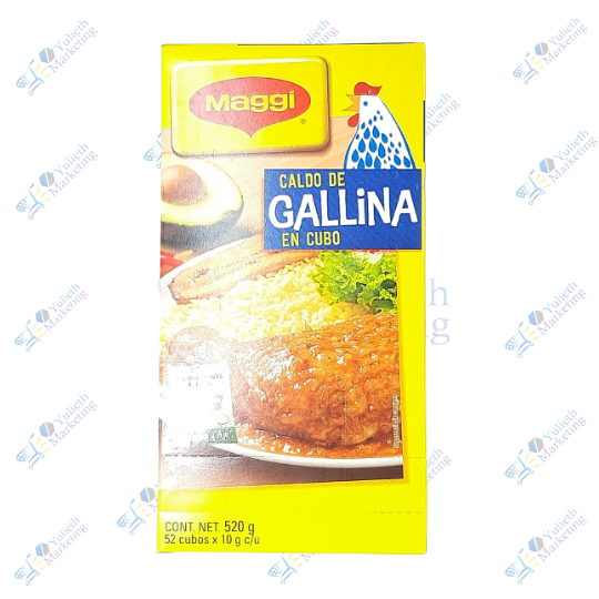 Maggi Caldo de Gallina en Cubo Pack x 2u 20g Display 26u 520g