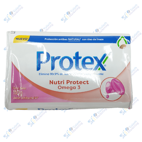 Protex Jabón de Tocador Antibacterial Omega3 110 g