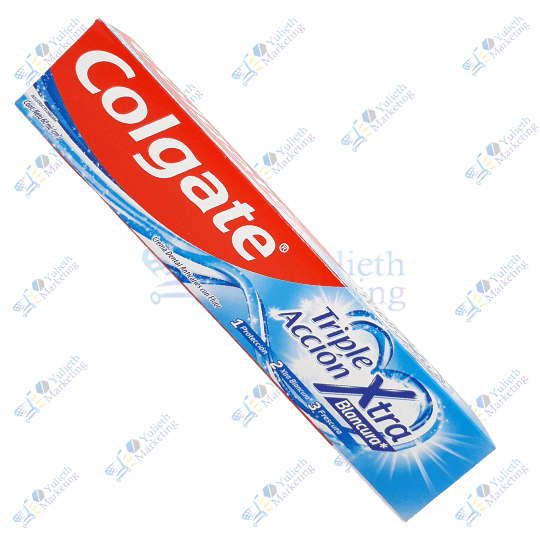 Colgate Triple Acción Crema Dental Extra Blancura 60ml 1 Colgate Triple Acción Crema Dental Extra Blancura 60ml