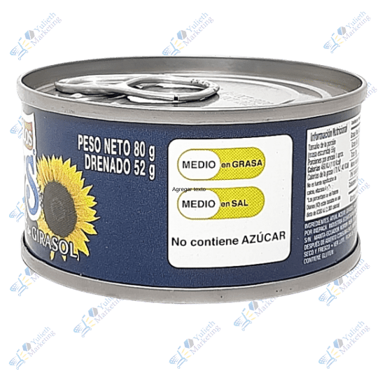 Van Camps Atún en Aceite de Girasol Abre Fácil 80g x un 2 Van Camps Atún Aceite de Girasol Abre Fácil 80g x un