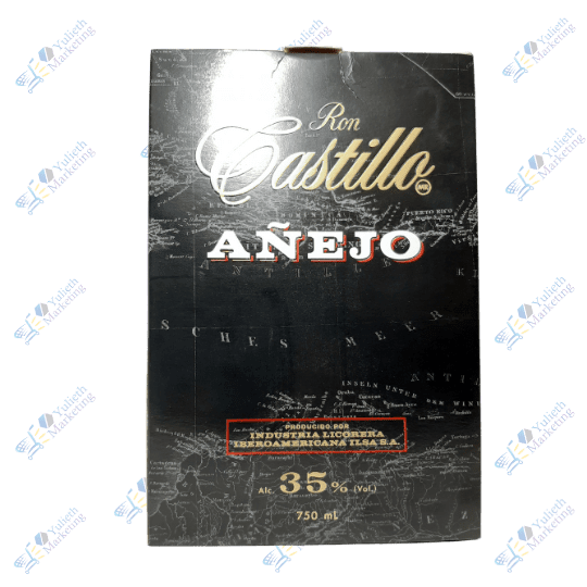Castillo Ron Añejo Vaso 750 cc 2 Castillo Ron Añejo Vaso 750 cc