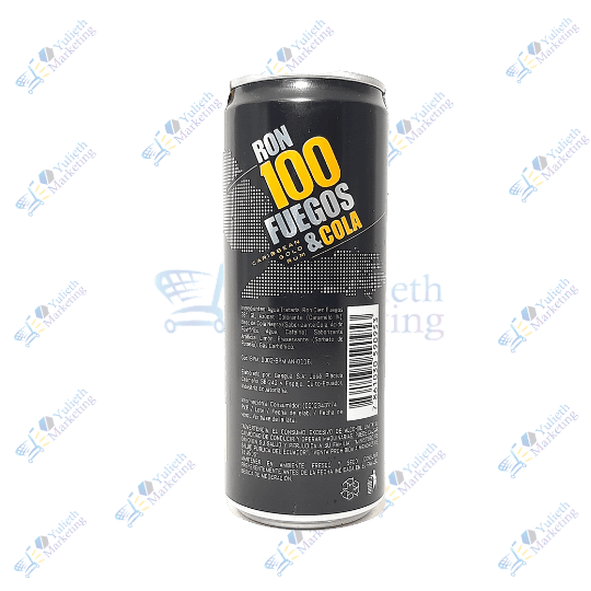 100 Fuegos Lata Ron con Cola 330 ml 2 100 Fuegos Lata Ron con Cola 330 ml