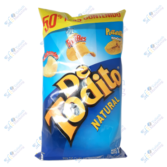 Pepsico De Todito Natural Mix Chifles Papas Chicharrón 195 g