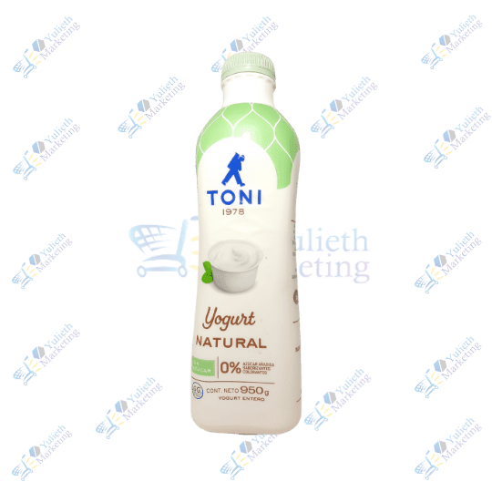Toni Yogurt Bebible Natural Sin Azúcar 950 g 1 Toni Yogurt Natural Sin Azúcar 950 gr