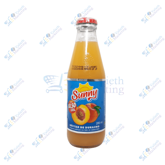 Sunny Jugo Néctar de Durazno Bot 200 ml