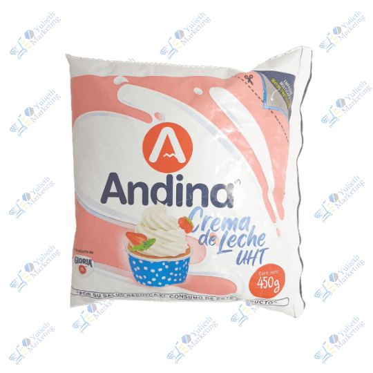 Andina Crema de Leche Funda 450 g
