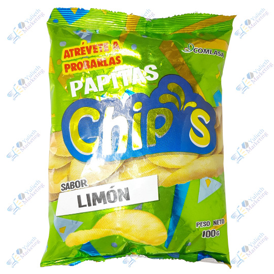 Comlasa Chips Papas Fritas Limon 100g