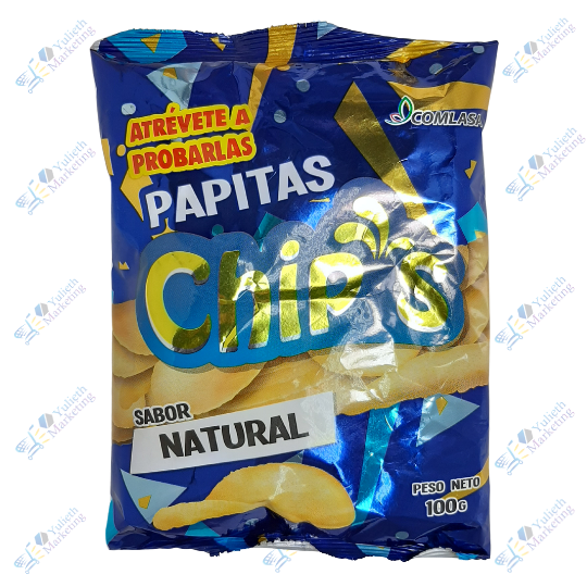 Comlasa Chips Papas Fritas Natural 100g