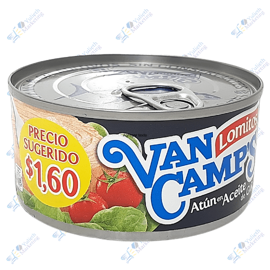 Van Camps Atún en Aceite de Girasol Abre Fácil 184 gr 1 Van Camps Atún en Aceite de Girasol Abre Fácil 184 gr