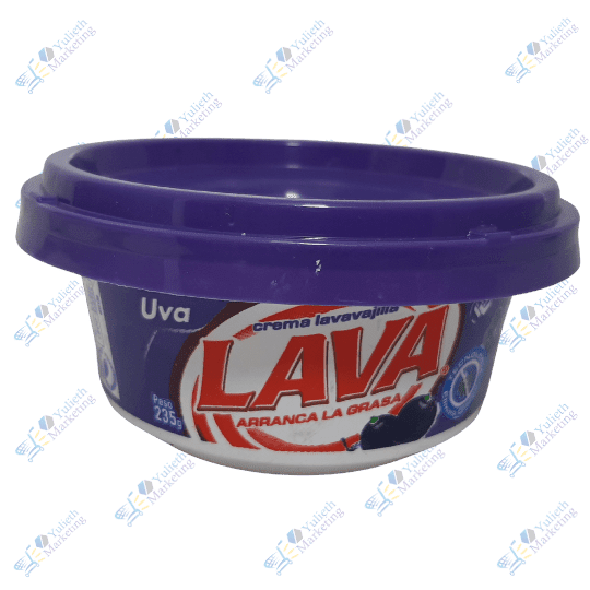 Lava Lavavajillas Crema Uva Arranca Grasa 235 gr