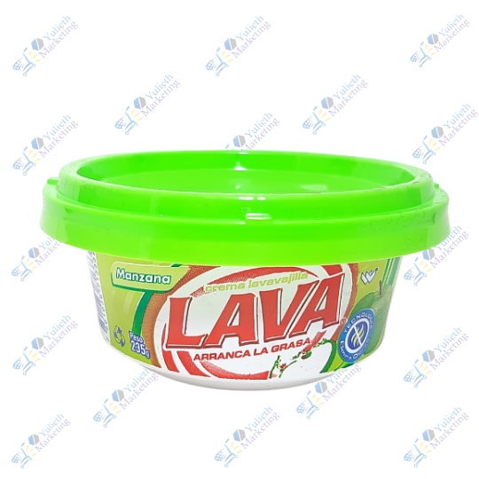 Lava Lavavajilla Crema Manzana Arranca Grasa 235g