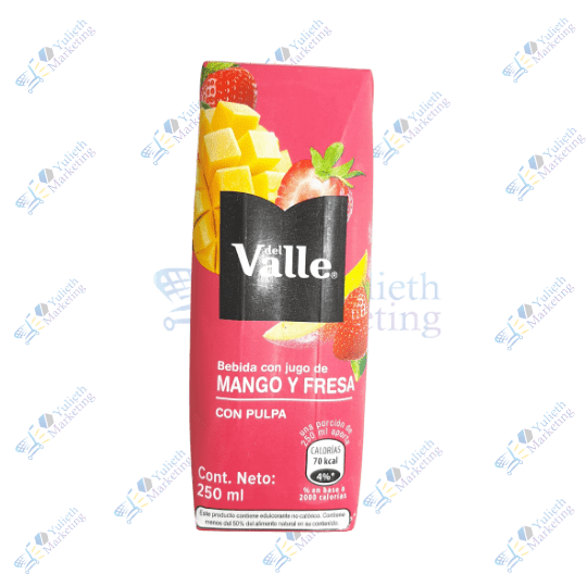 Del Valle Jugo Néctar Mango y Fresa Tetrapack 250 ml