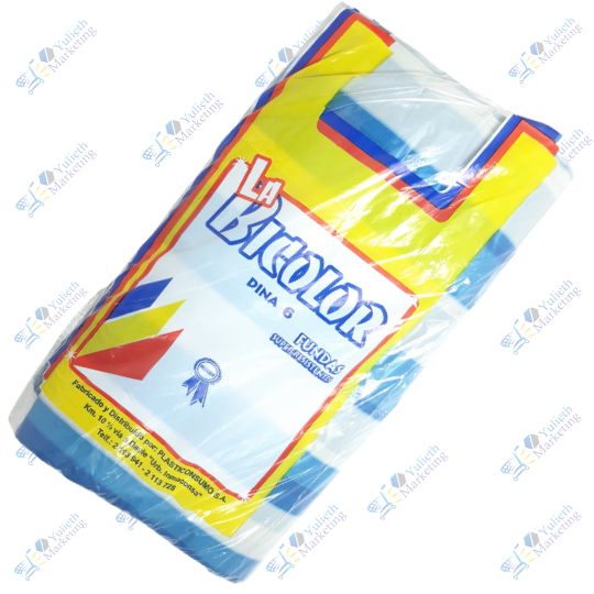 La Bicolor Funda de Agarradera Dina 6 Rayada