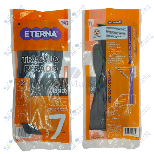 Eterna Guantes Multiusos Trabajo Pesado Talla 7