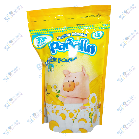 Pañalín Toallas Húmedas con Manzanilla Packx50u