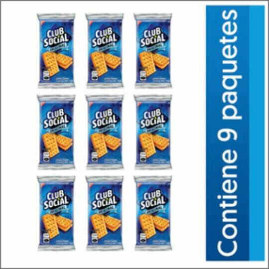 Nabisco Club Social Original Galleta de Sal Caja E 24x9x26gr 4 Nabisco Club Social Original Galleta de Sal Caja E 24x9x26gr